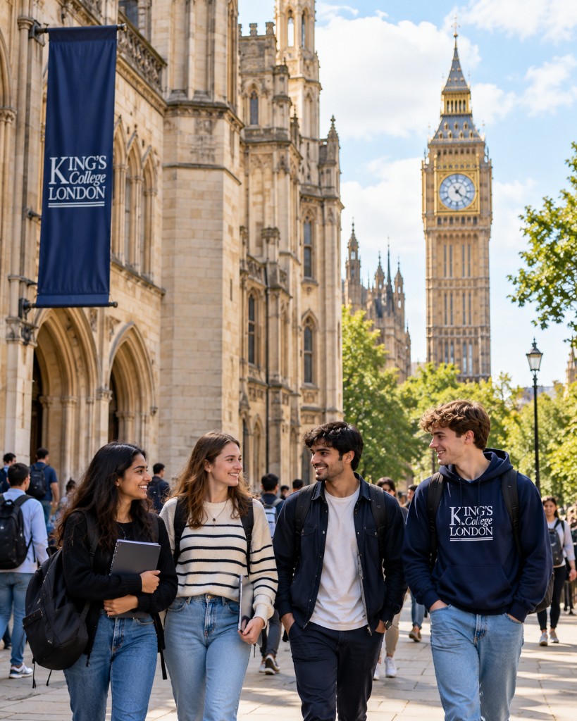 Students on campus